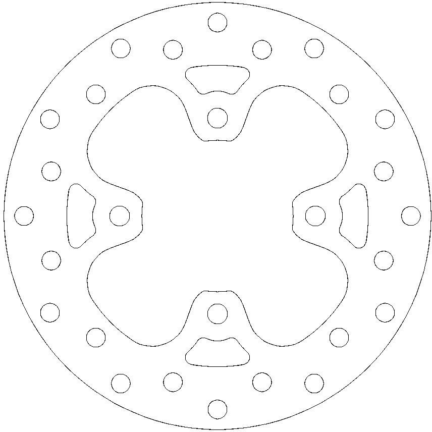 110334, ROUND FIXED DISC 180