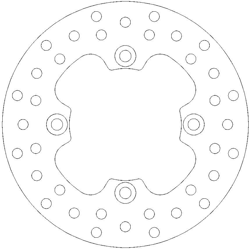 110338, ROUND FIXED DISC 180