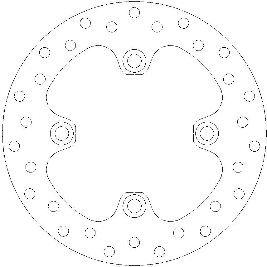 110346, ROUND FIXED DISC 200