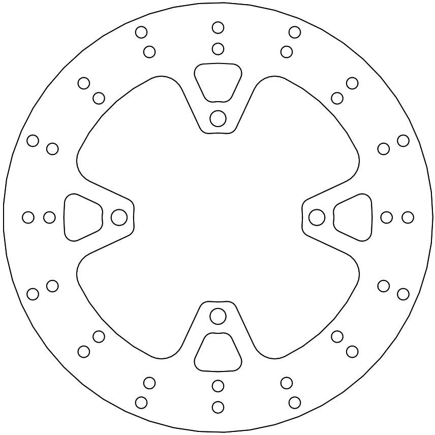 110446, ROUND FIXED DISC 227
