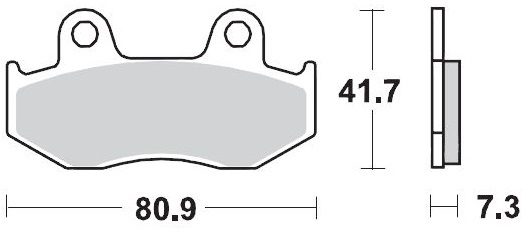 090411, BRAKE PADS SINTER RACING