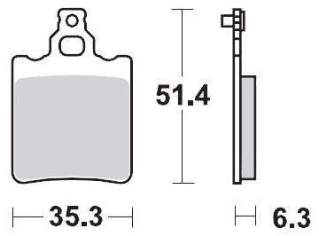 090711, BRAKE PADS SINTER RACING