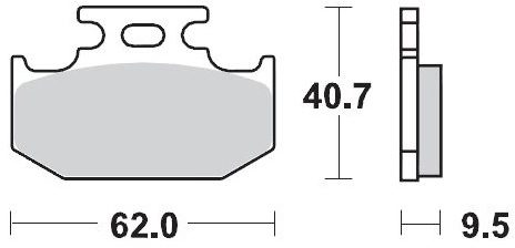 092811, BRAKE PADS SINTER RACING