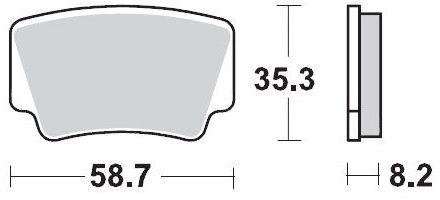 096611, BRAKE PADS SINTER RACING