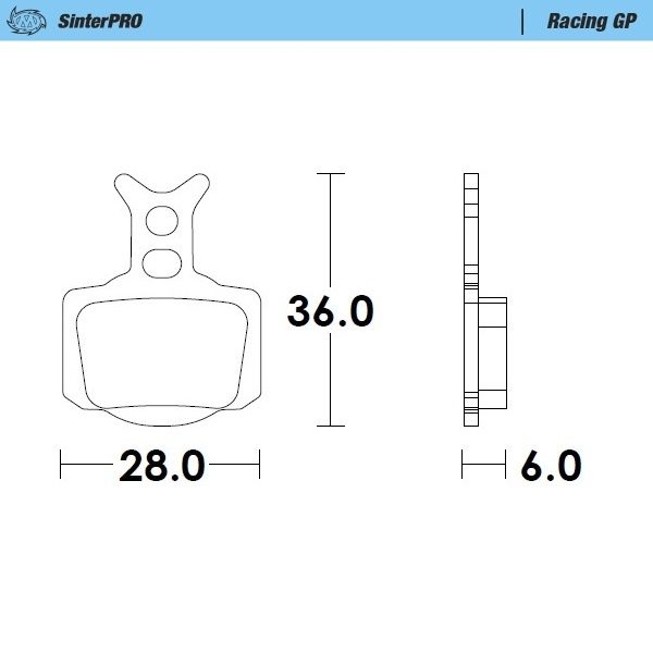 082812, BRAKE PADS SINTER RACING GP