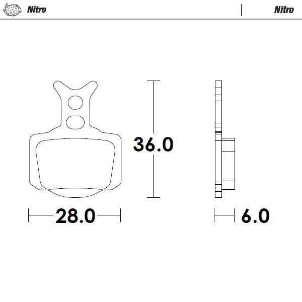 082821, BRAKE PADS SINTER NITRO