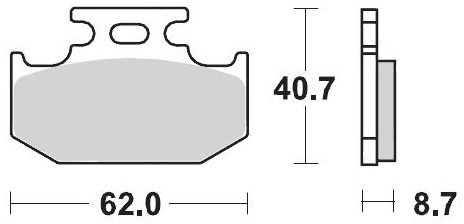 092221, BRAKE PADS SINTER NITRO