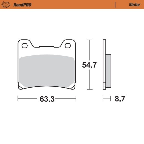 401801, BRAKE PADS SINTER