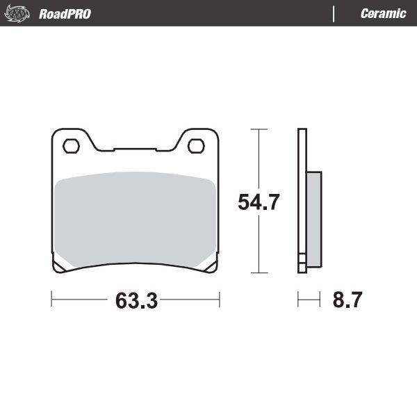 401804, BRAKE PADS CERAMIC