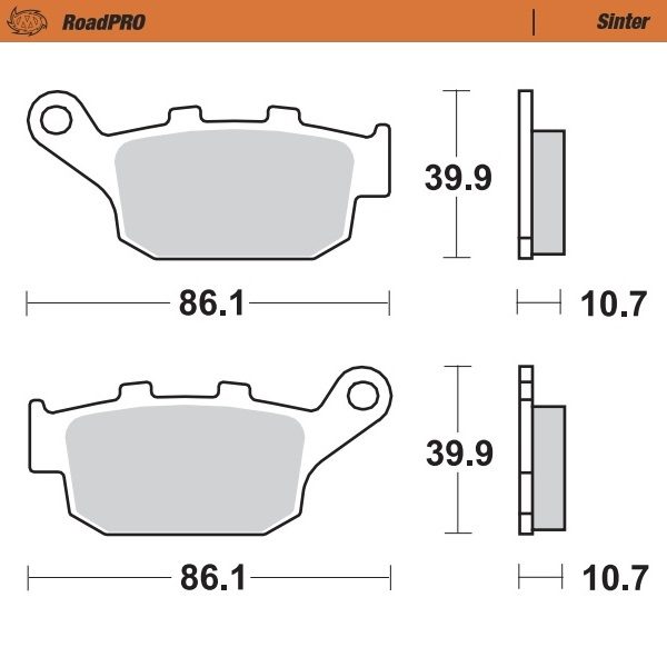 402202, BRAKE PADS SINTER