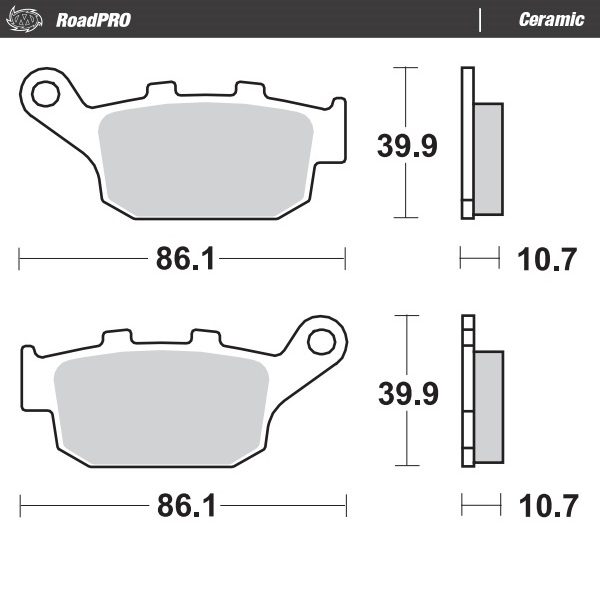 402204, BRAKE PADS CERAMIC