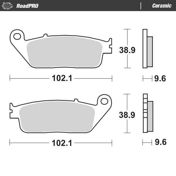 402504, BRAKE PADS CERAMIC