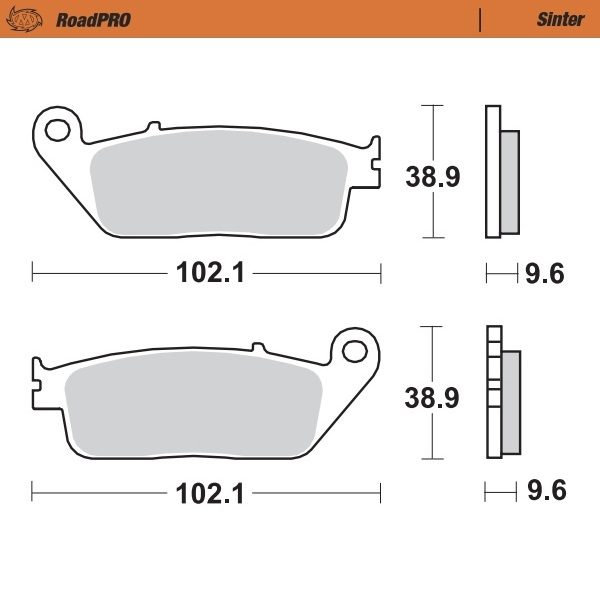 402601, BRAKE PADS SINTER
