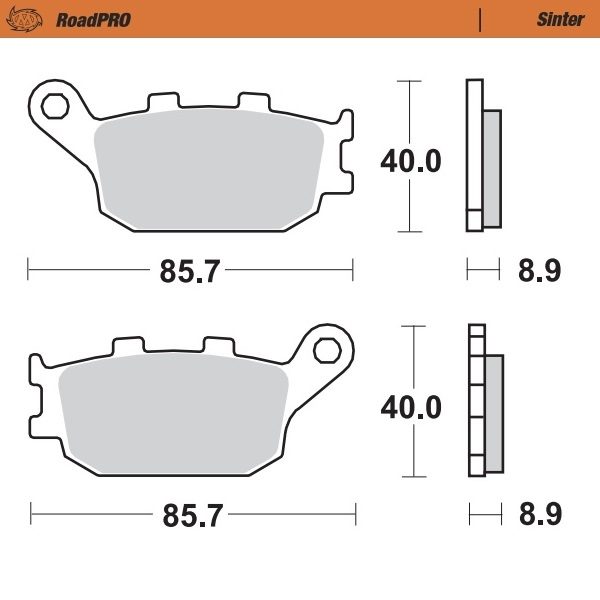 403102, BRAKE PADS SINTER