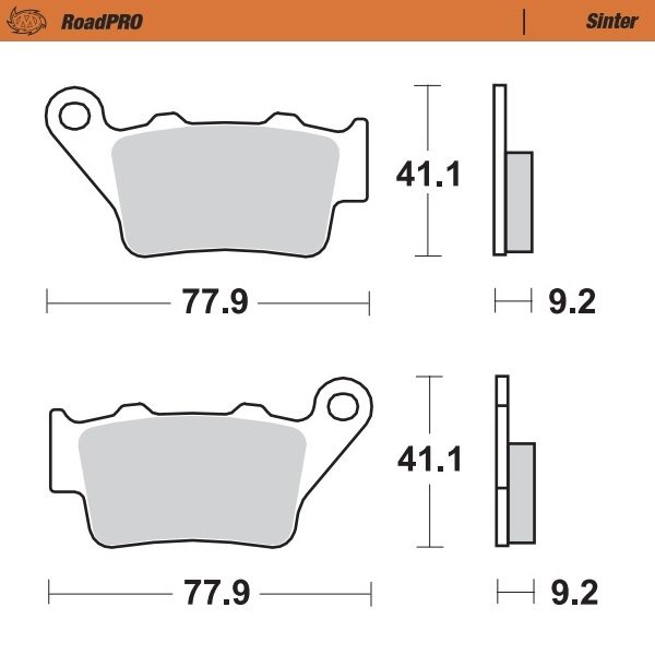 403402, BRAKE PADS SINTER