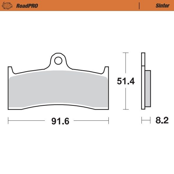 403501, BRAKE PADS SINTER