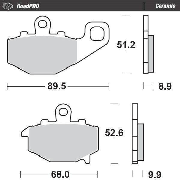 403704, BRAKE PADS CERAMIC