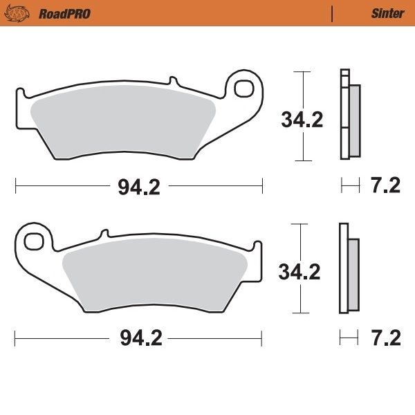 403901, BRAKE PADS SINTER