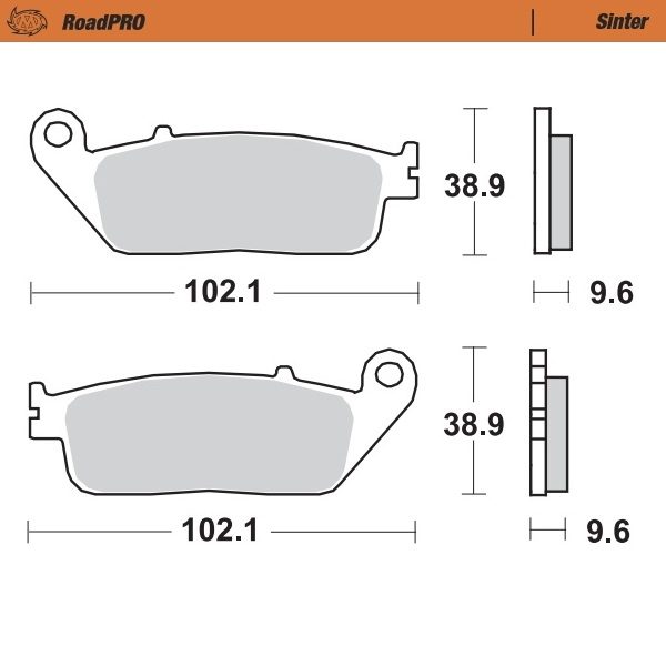 404001, BRAKE PADS SINTER