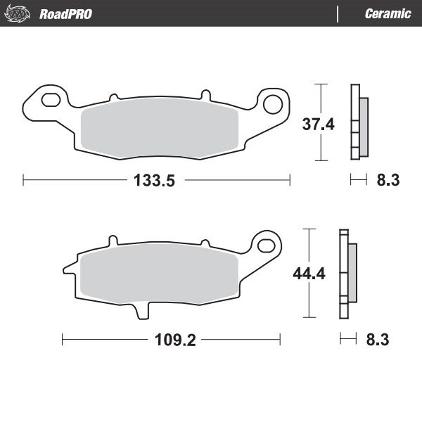 404104, BRAKE PADS CERAMIC