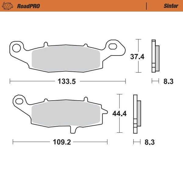 404201, BRAKE PADS SINTER