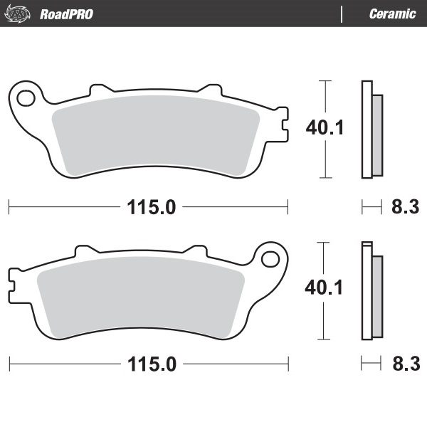 405104, BRAKE PADS CERAMIC