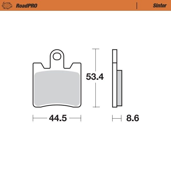 405301, BRAKE PADS SINTER