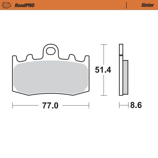 406201, BRAKE PADS SINTER