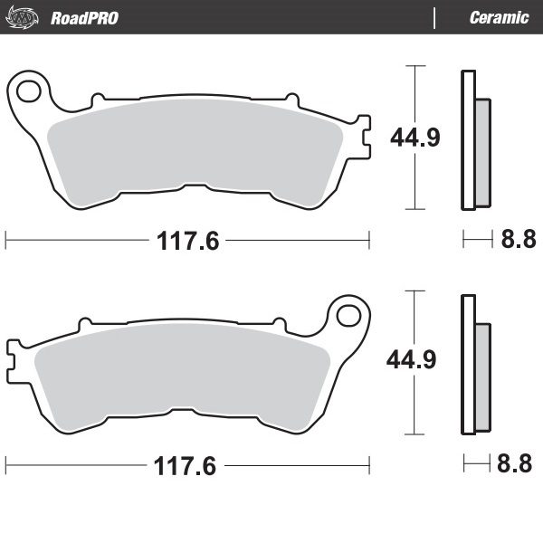 406504, BRAKE PADS CERAMIC