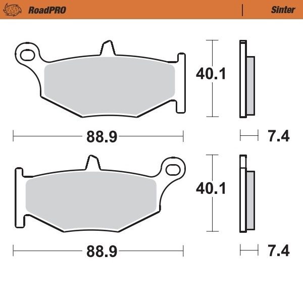 406602, BRAKE PADS SINTER