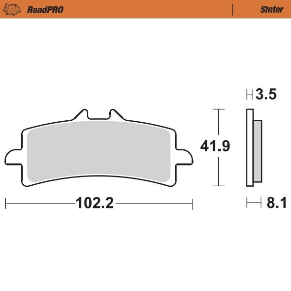 407001, BRAKE PADS SINTER