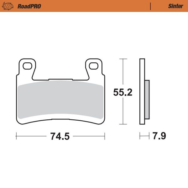 407901, BRAKE PADS SINTER