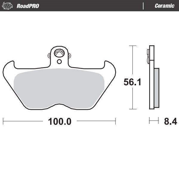408704, BRAKE PADS CERAMIC