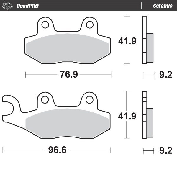 409404, BRAKE PADS CERAMIC