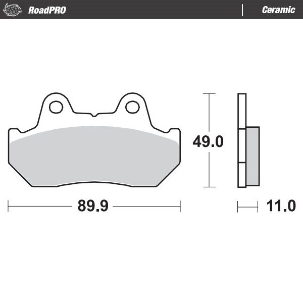 410004, BRAKE PADS CERAMIC