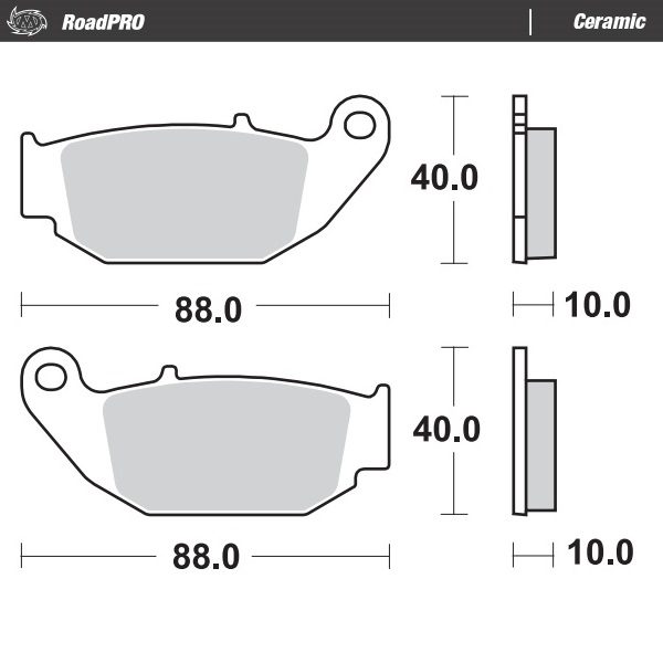 410604, BRAKE PADS CERAMIC