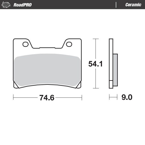 411204, BRAKE PADS CERAMIC
