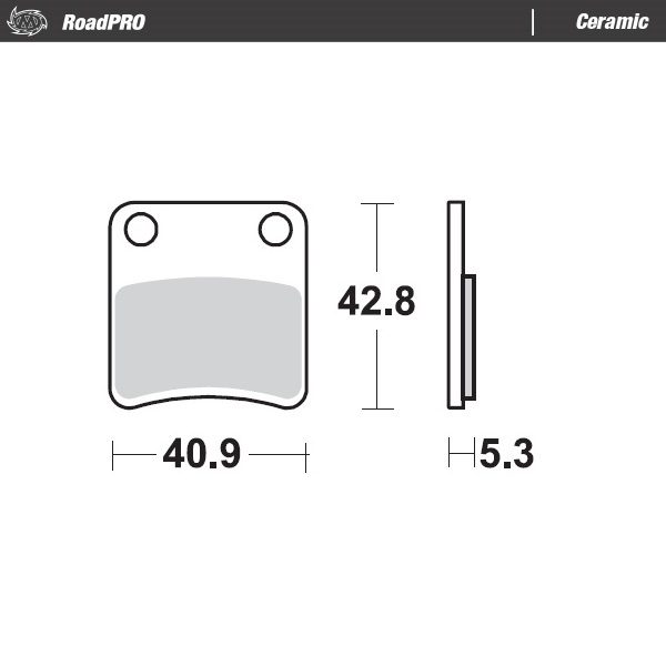 412404, BRAKE PADS CERAMIC