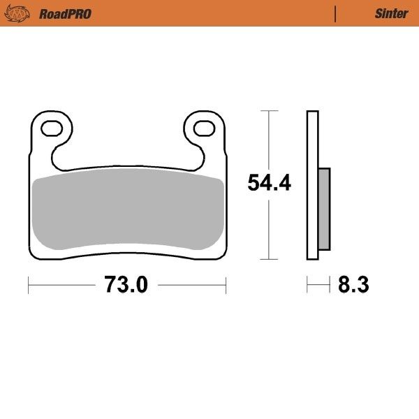 413501, BRAKE PAD SINTER