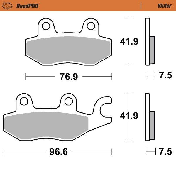 413701, BRAKE PAD SINTER