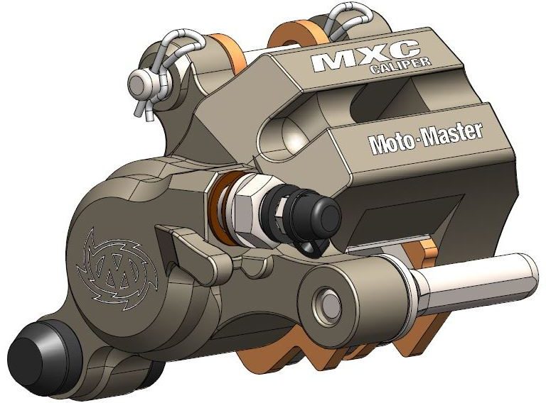 210109, BRAKE CALIPER MXC REAR INCL PAD