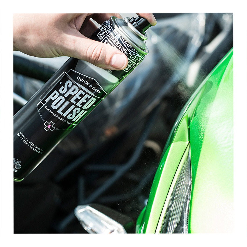 Muc-Off poetsmiddel speed polish 400 ml foto 5