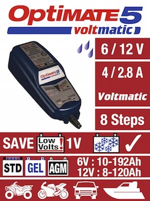 OPTIMATE 5 VOLTMATIC 6V/12V