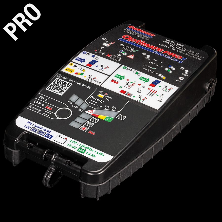 OPTIMATE PRO 1 DUO 12V 10A CHARGER foto 4