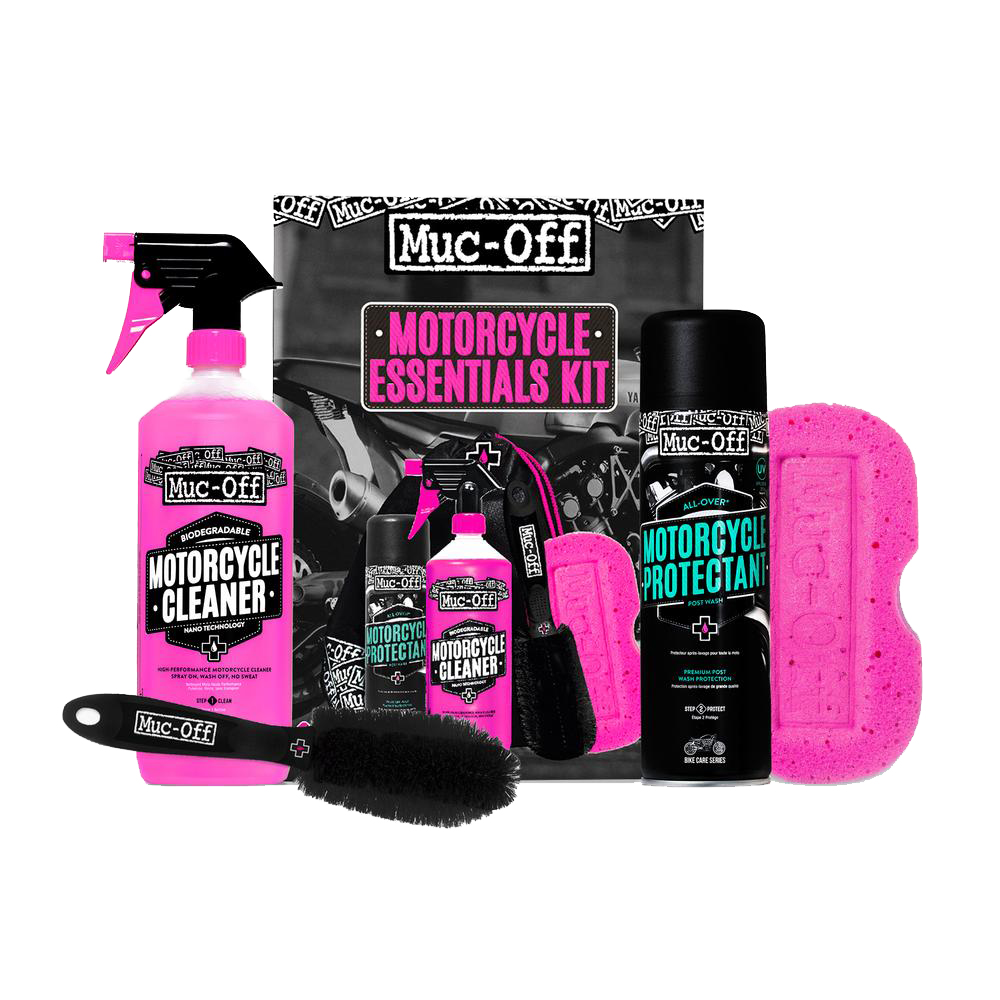 Muc-Off reinigingsset motorcycle essentials kit