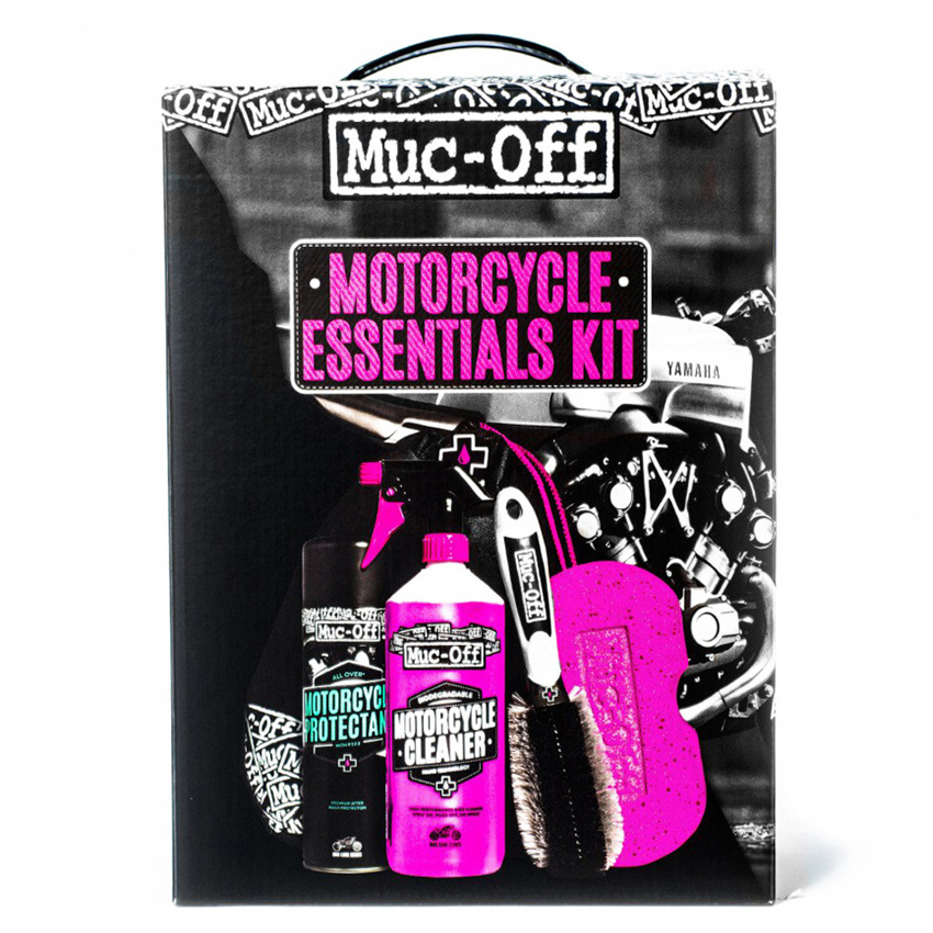 Muc-Off reinigingsset motorcycle essentials kit foto 3