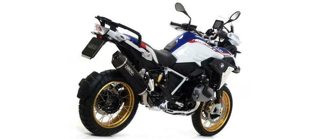 BMW R 1200 GS / R 1250 GS Arrow sport einddemper aluminium foto 2