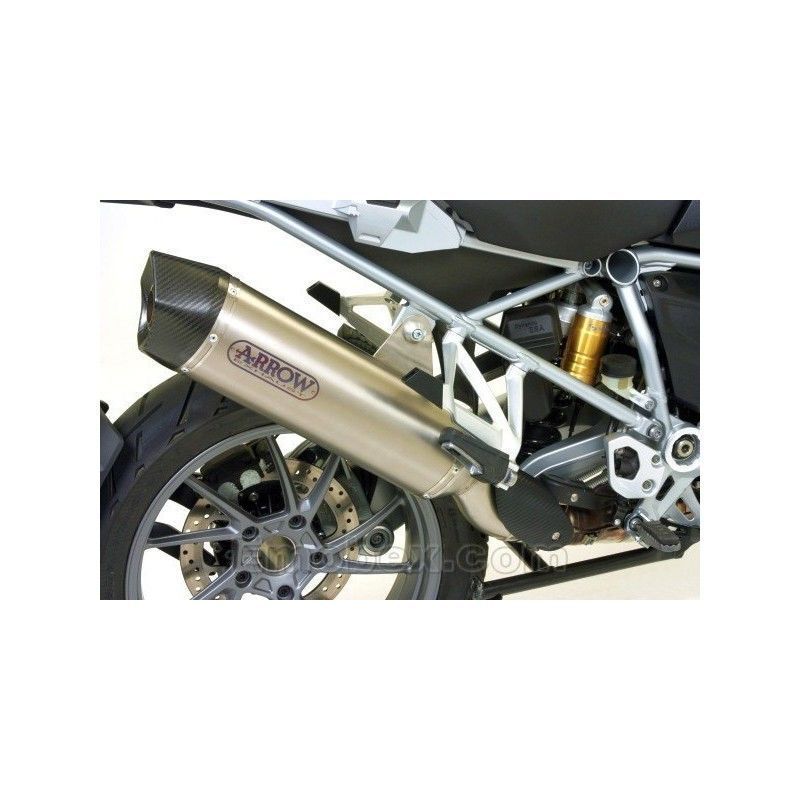 BMW R 1200 GS / R 1250 GS Arrow sport einddemper titanium foto 2