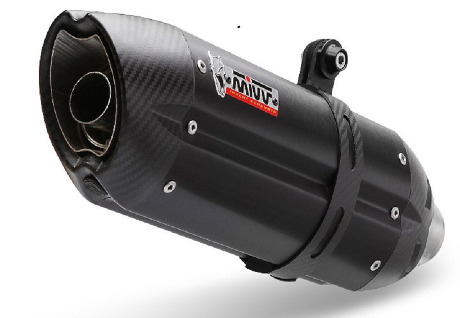 Demper MIVV Suono zwart geborsteld rvs BMW S 1000 XR