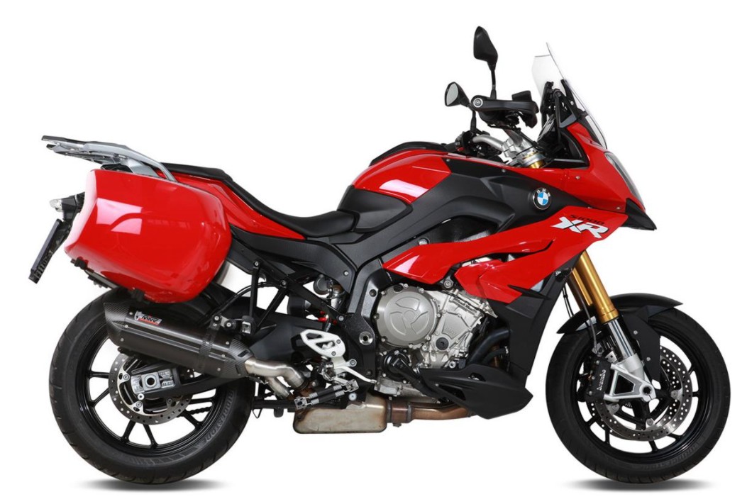 Demper MIVV Suono zwart geborsteld rvs BMW S 1000 XR foto 2